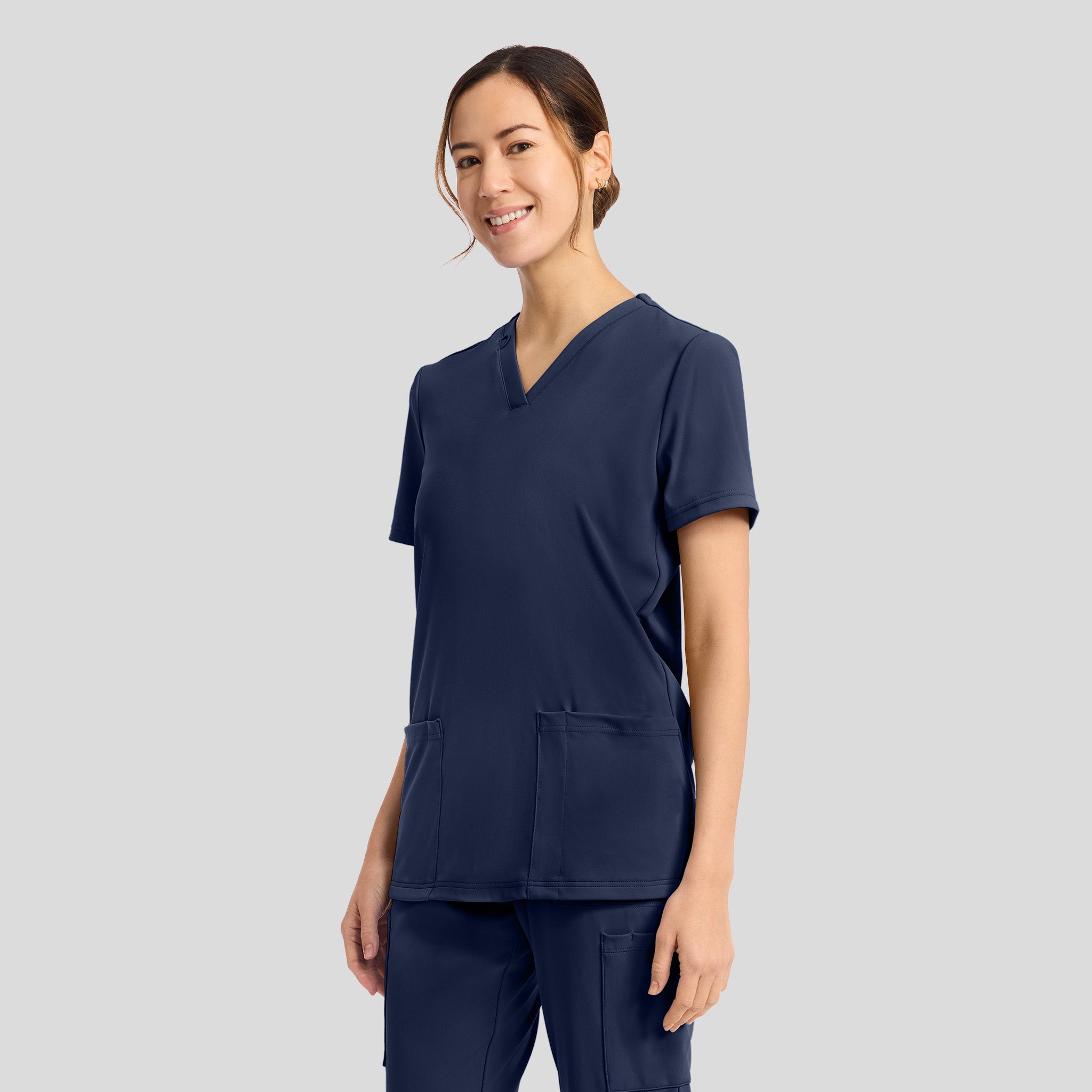 Achieve 2-Pocket Scrub Top | Navy