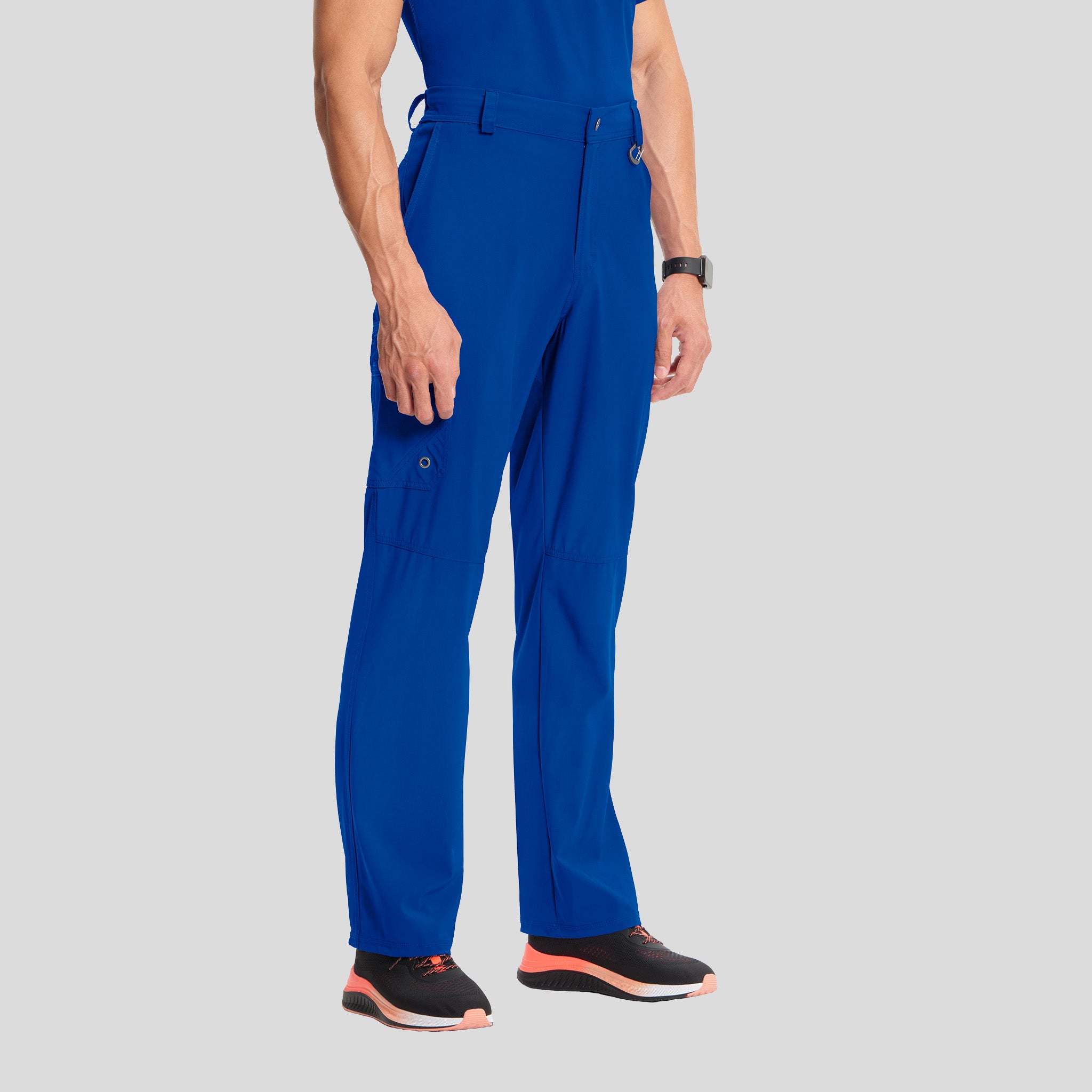 Men's Zip Fly Cargo Scrub Pant | Galaxy