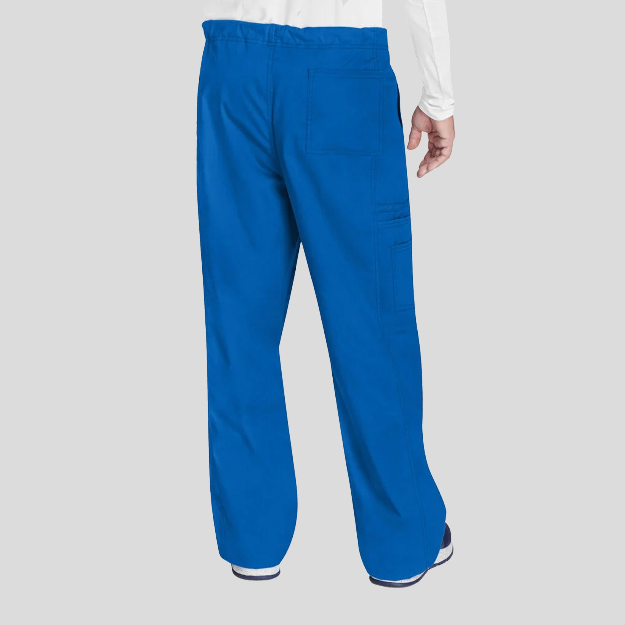 Unisex Drawstring Cargo Pant | Royal