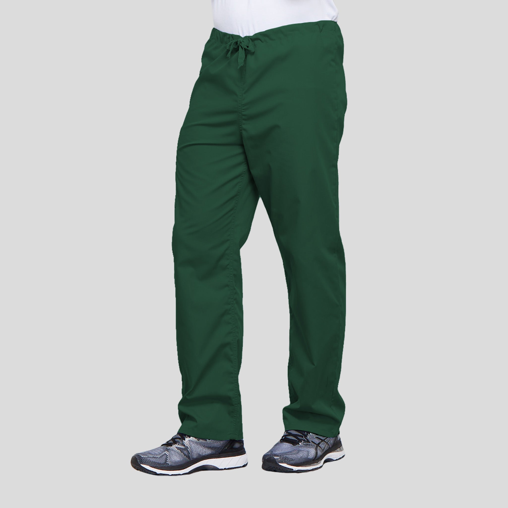 Unisex Drawstring Cargo Scrub Pant | Hunter