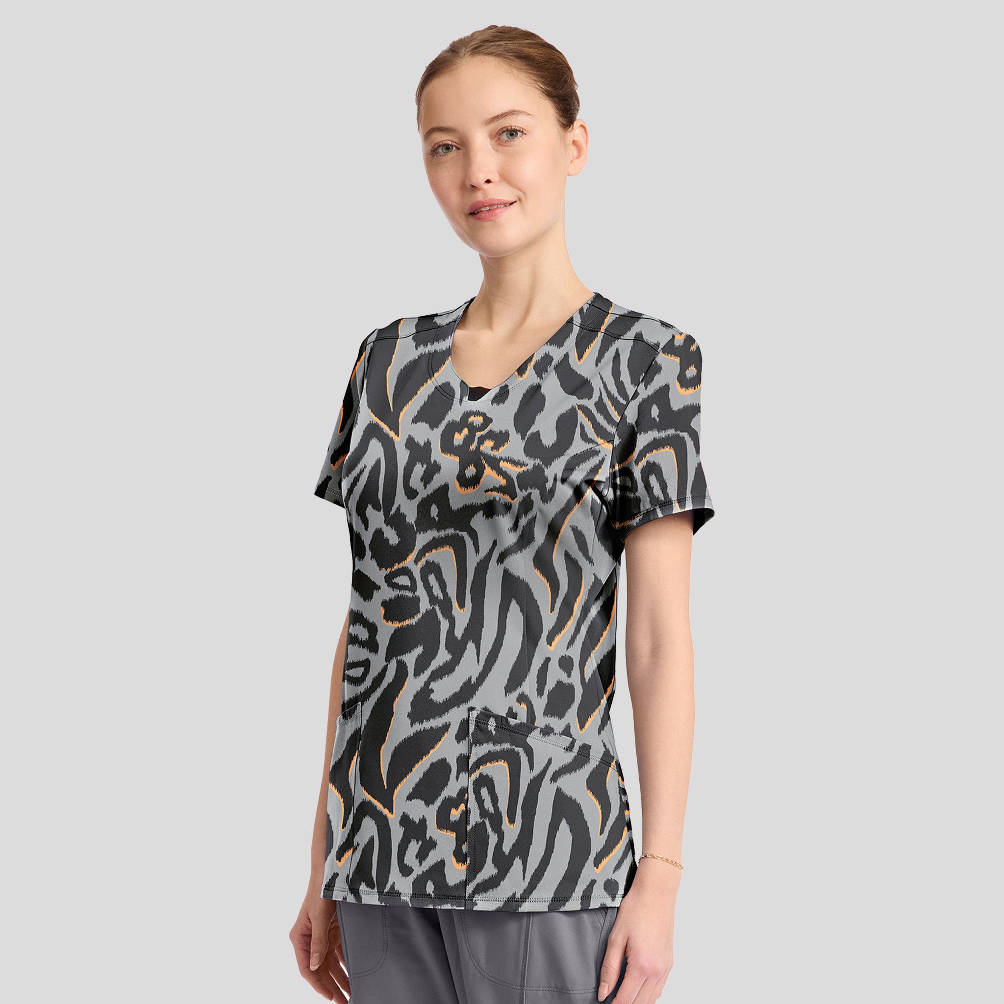 Big Cat Print Top