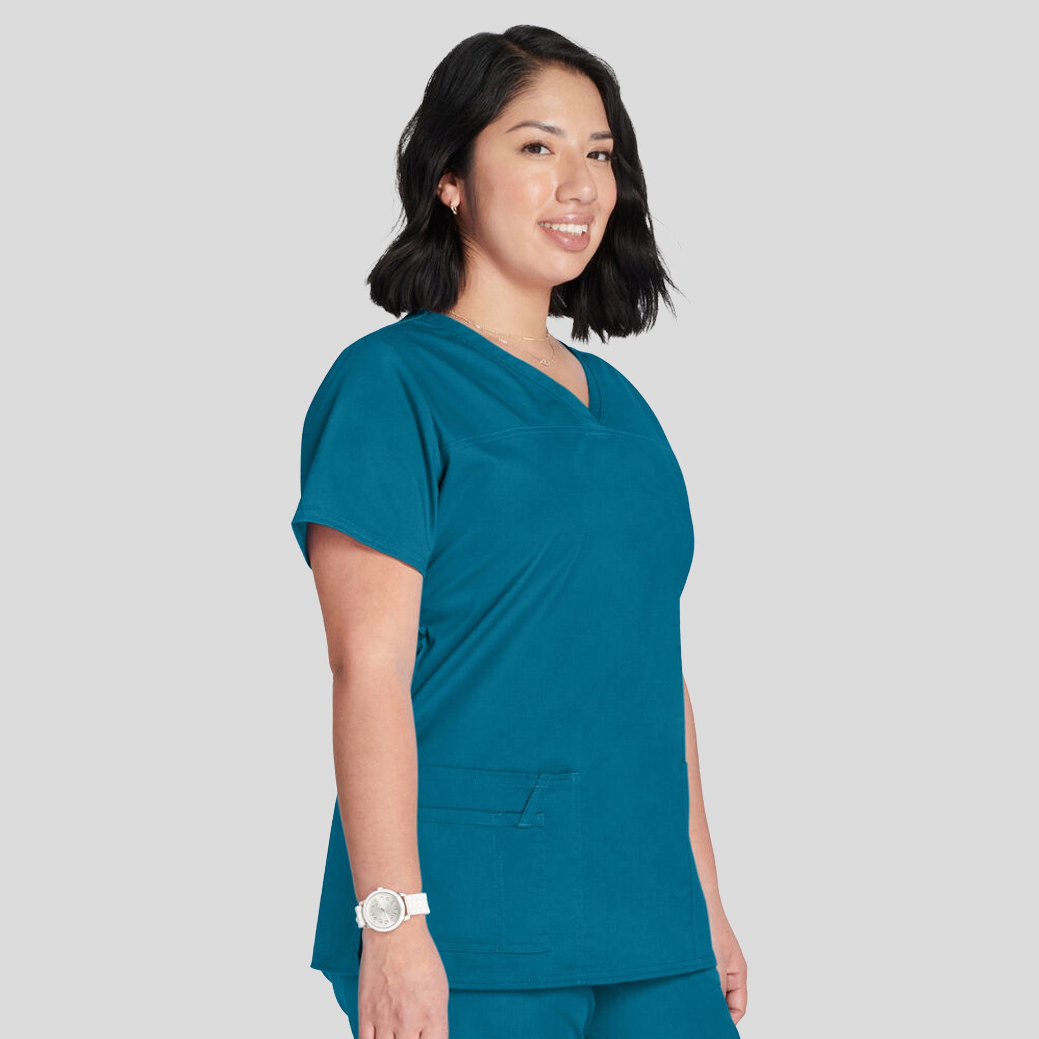 Women's V-Neck | Caribbean