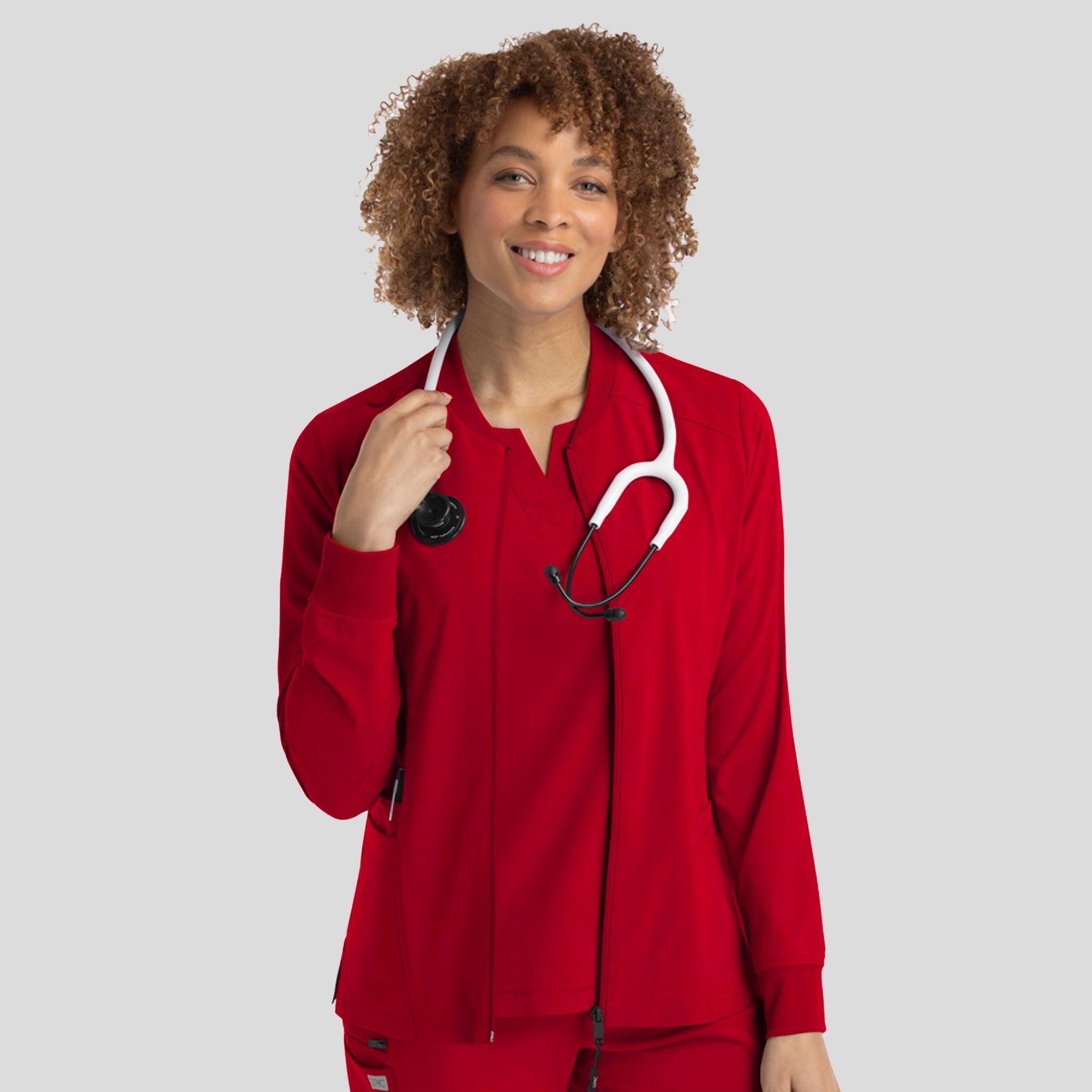 Women’s Zip Jacket | Red