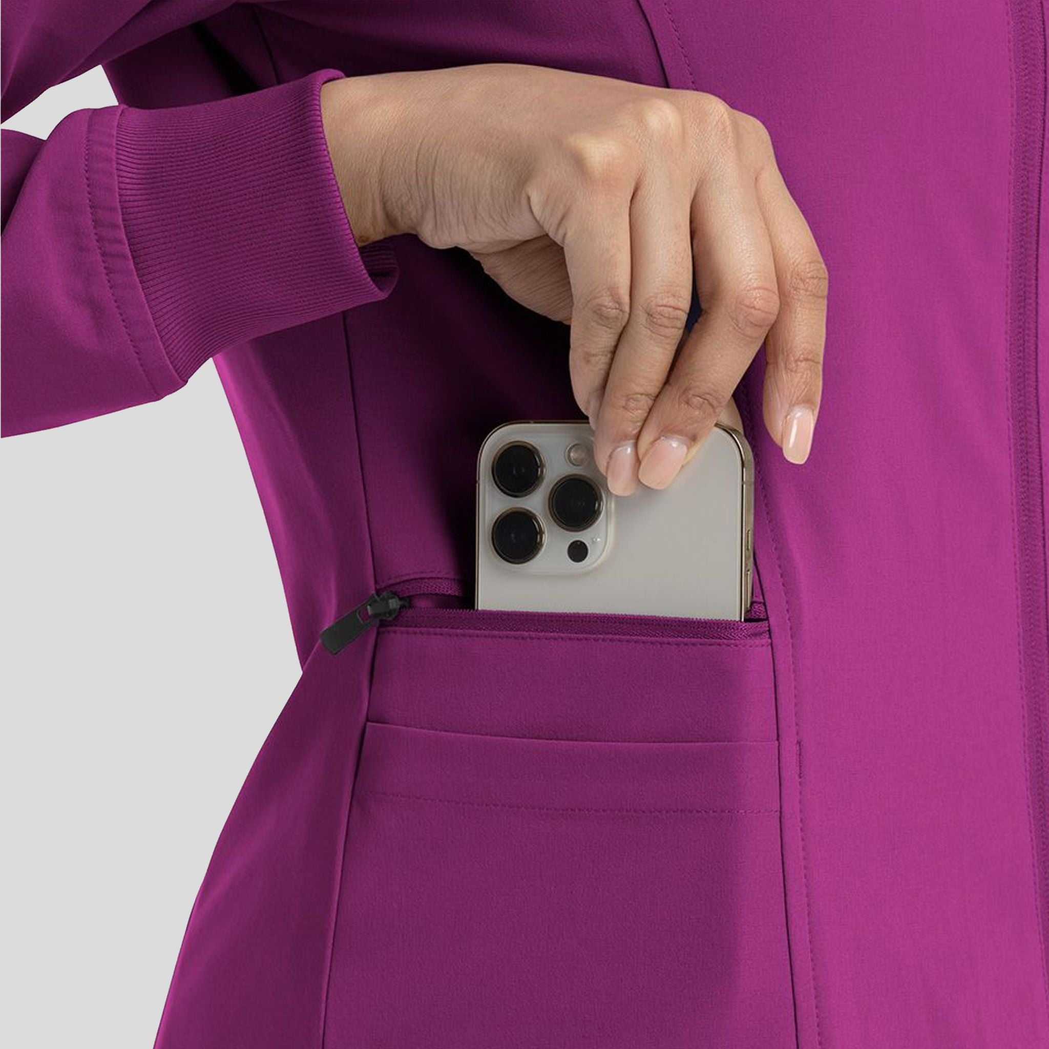 Women’s Zip Jacket | Razzleberry