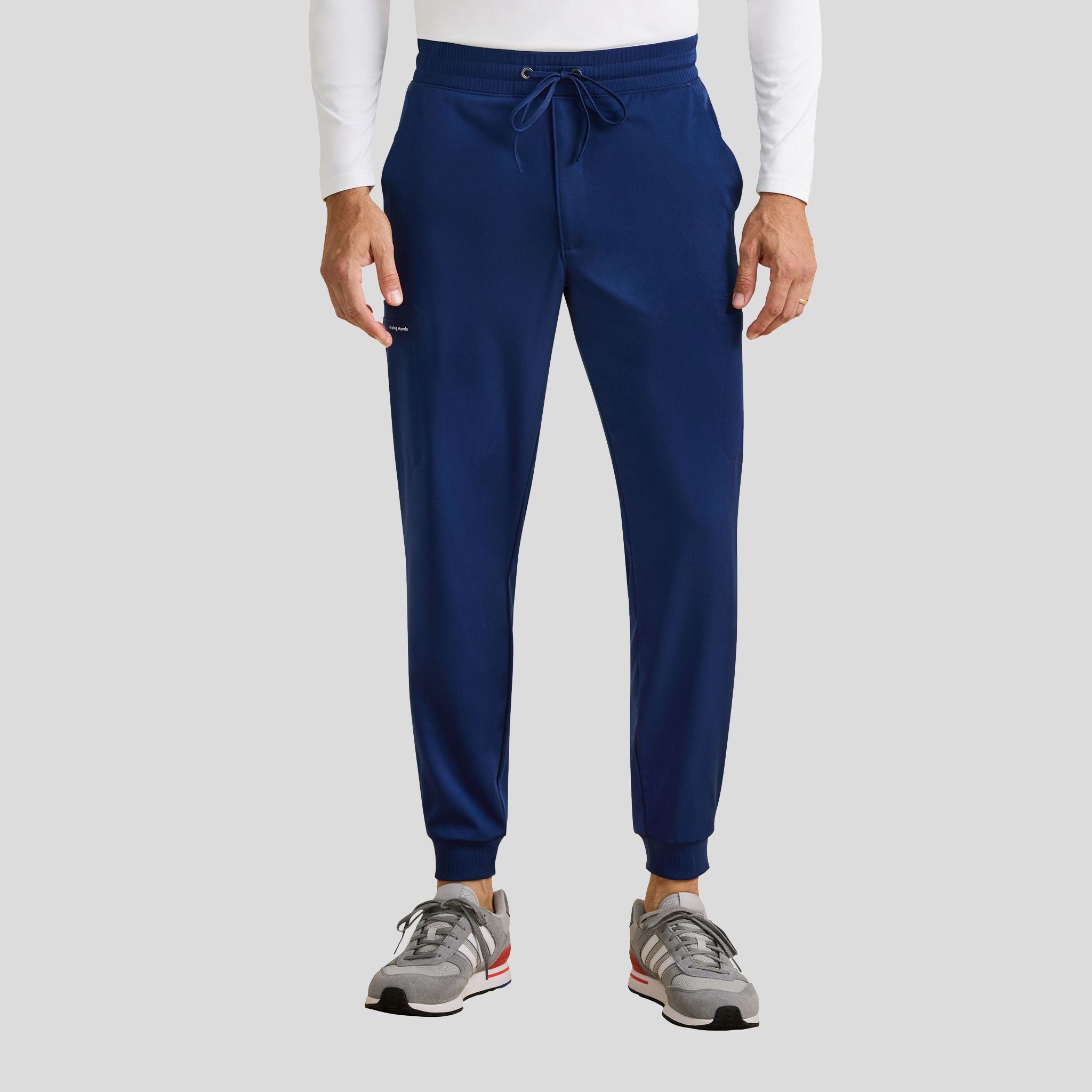 Men's Mid Rise Jogger Scrub Pant | Navy
