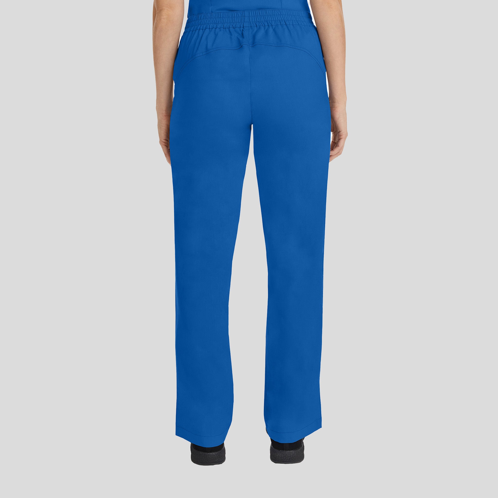 Taylor Elastic Waist Drawstring Scrub Pant | Royal