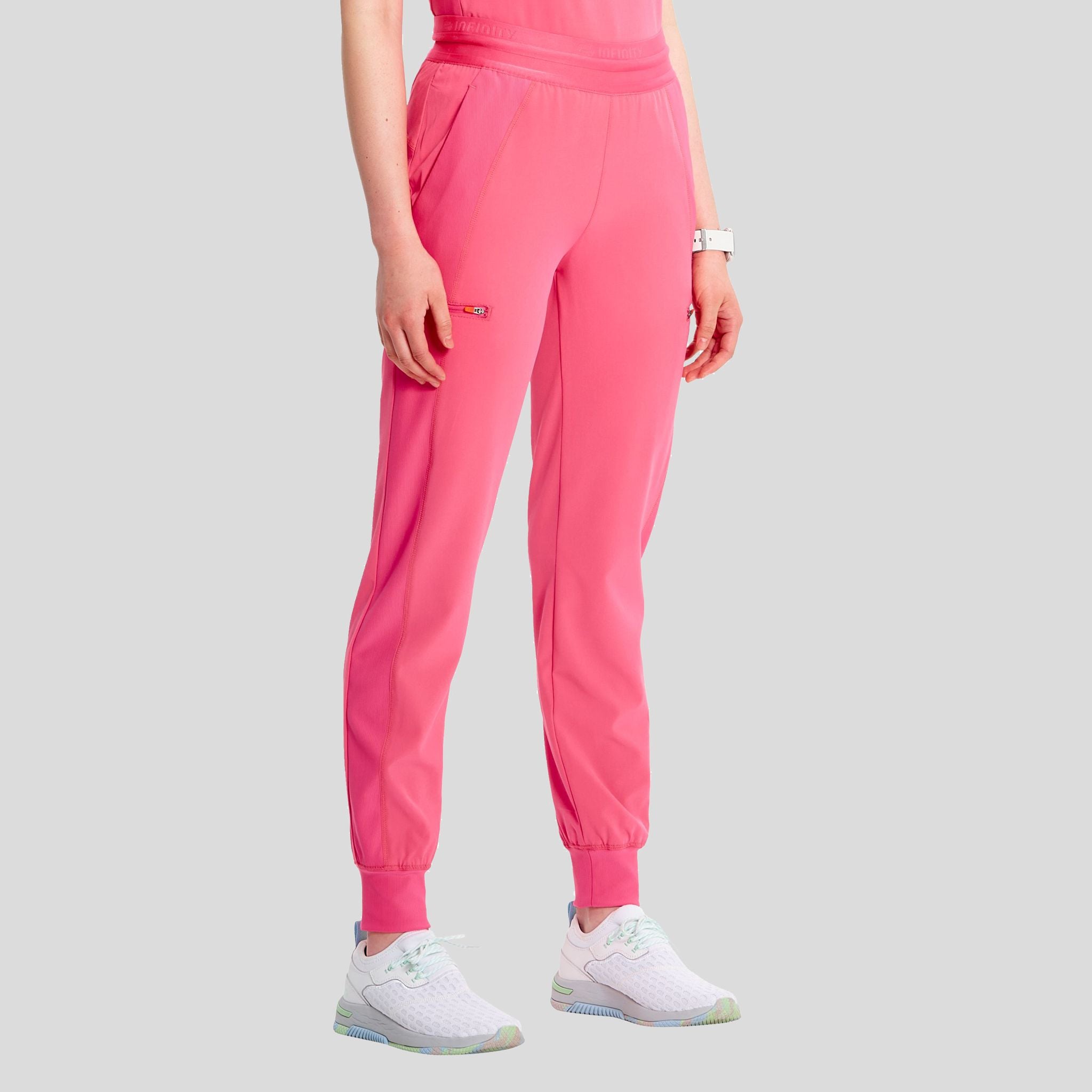 Mid Rise Jogger | Power Pink