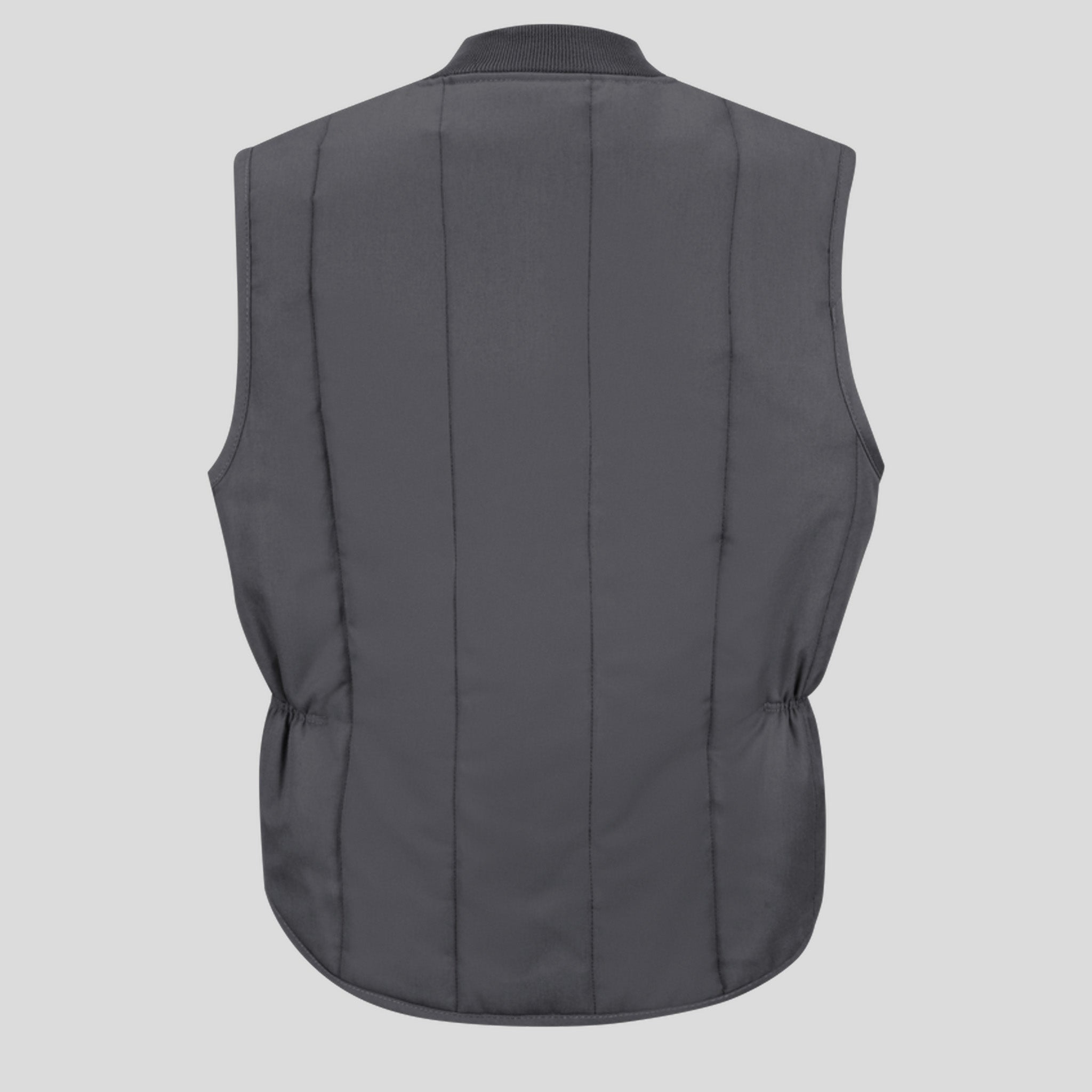 Quilted Vest | Charcoal