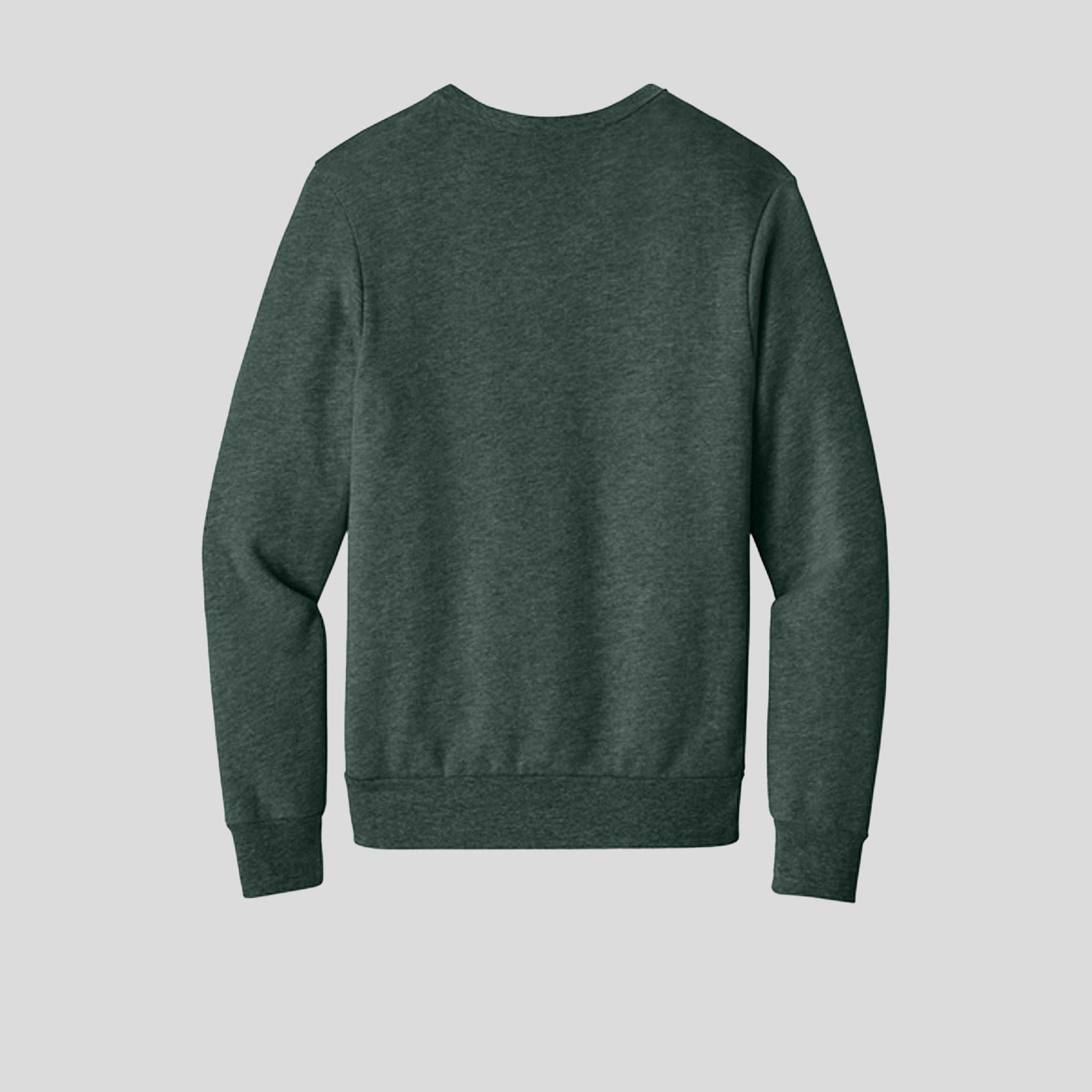 Unisex Sponge Fleece Classic Crewneck Sweatshirt | Heather Forest