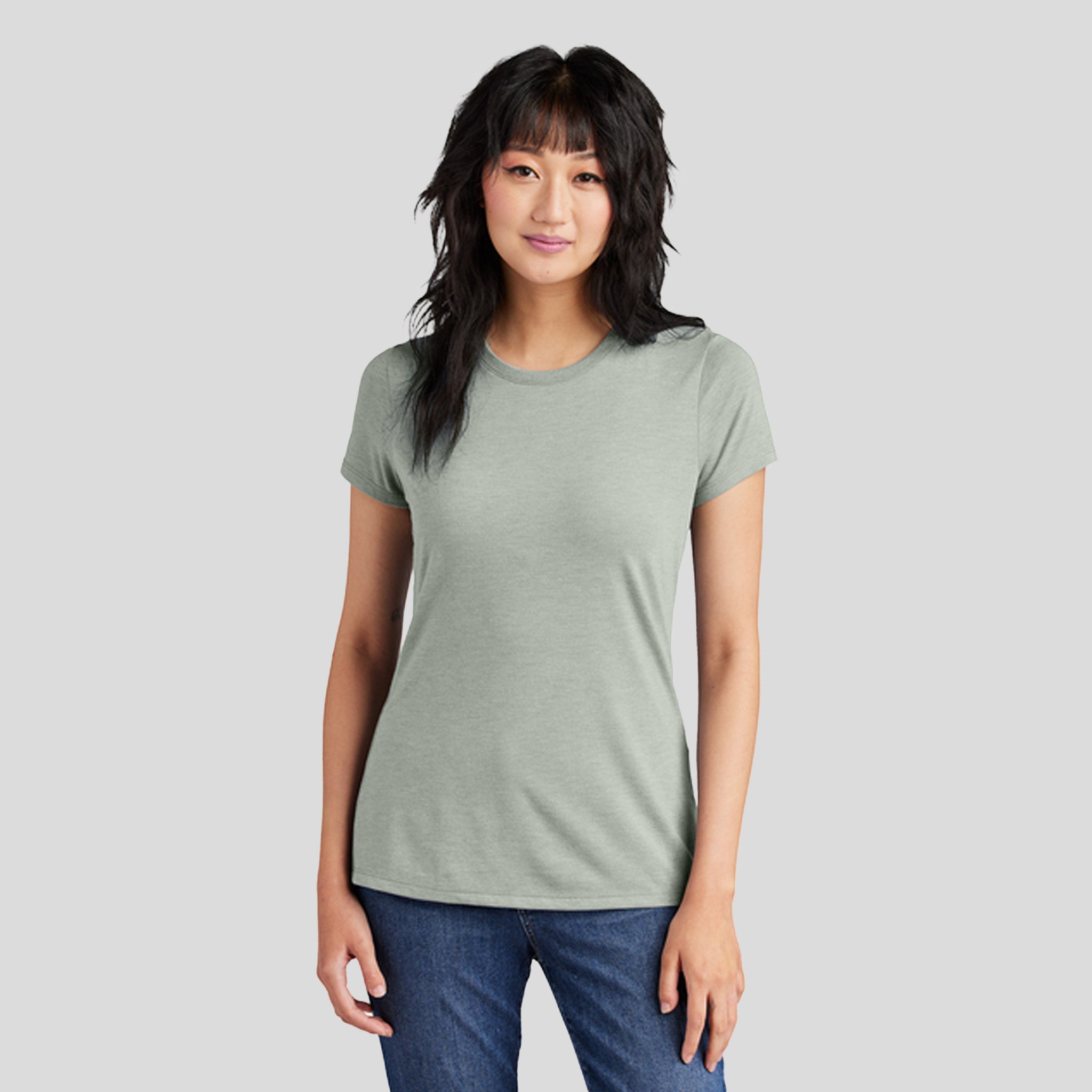 Women’s Perfect Tri® Tee | Heathered Grey
