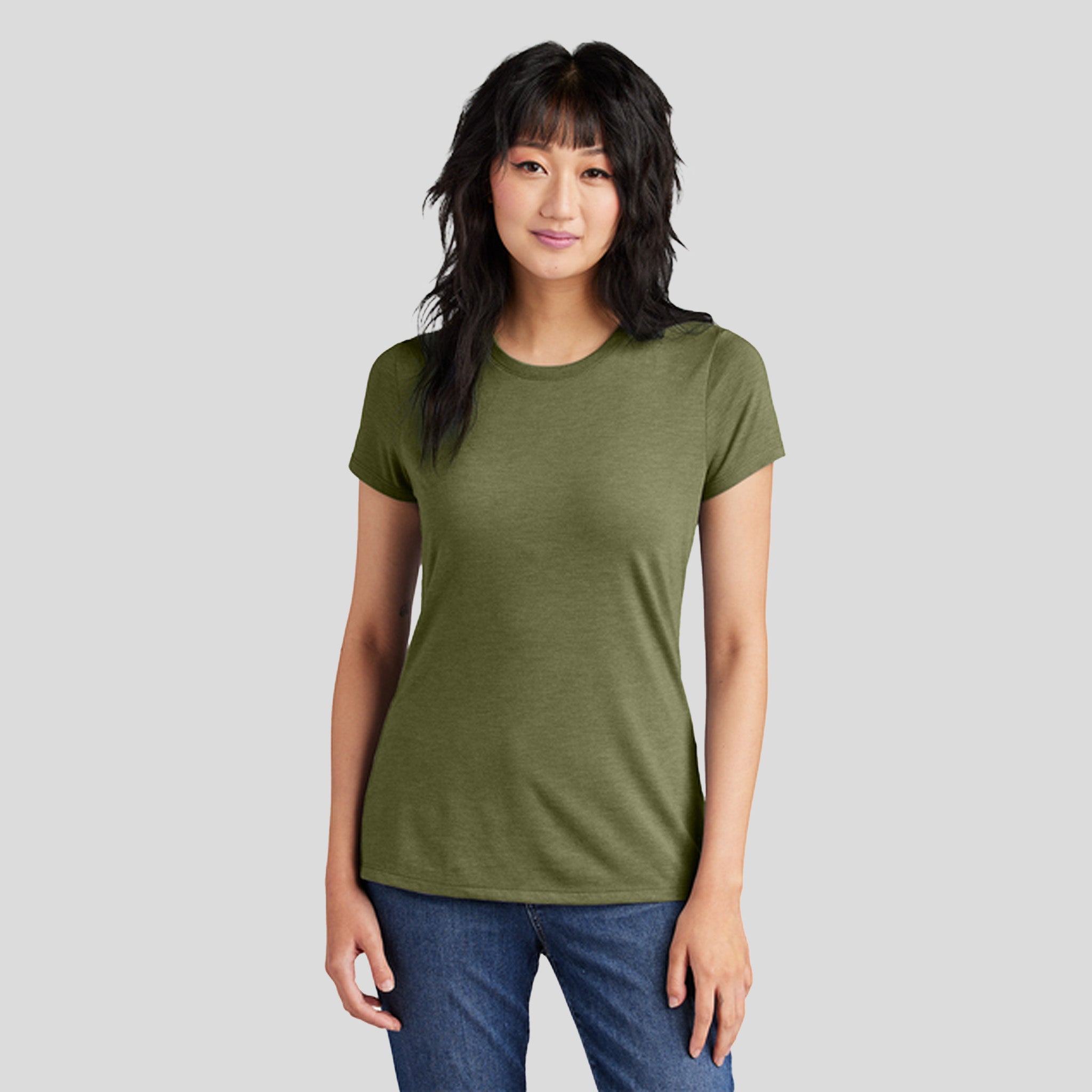 Women’s Perfect Tri® Tee | Military Green Frost