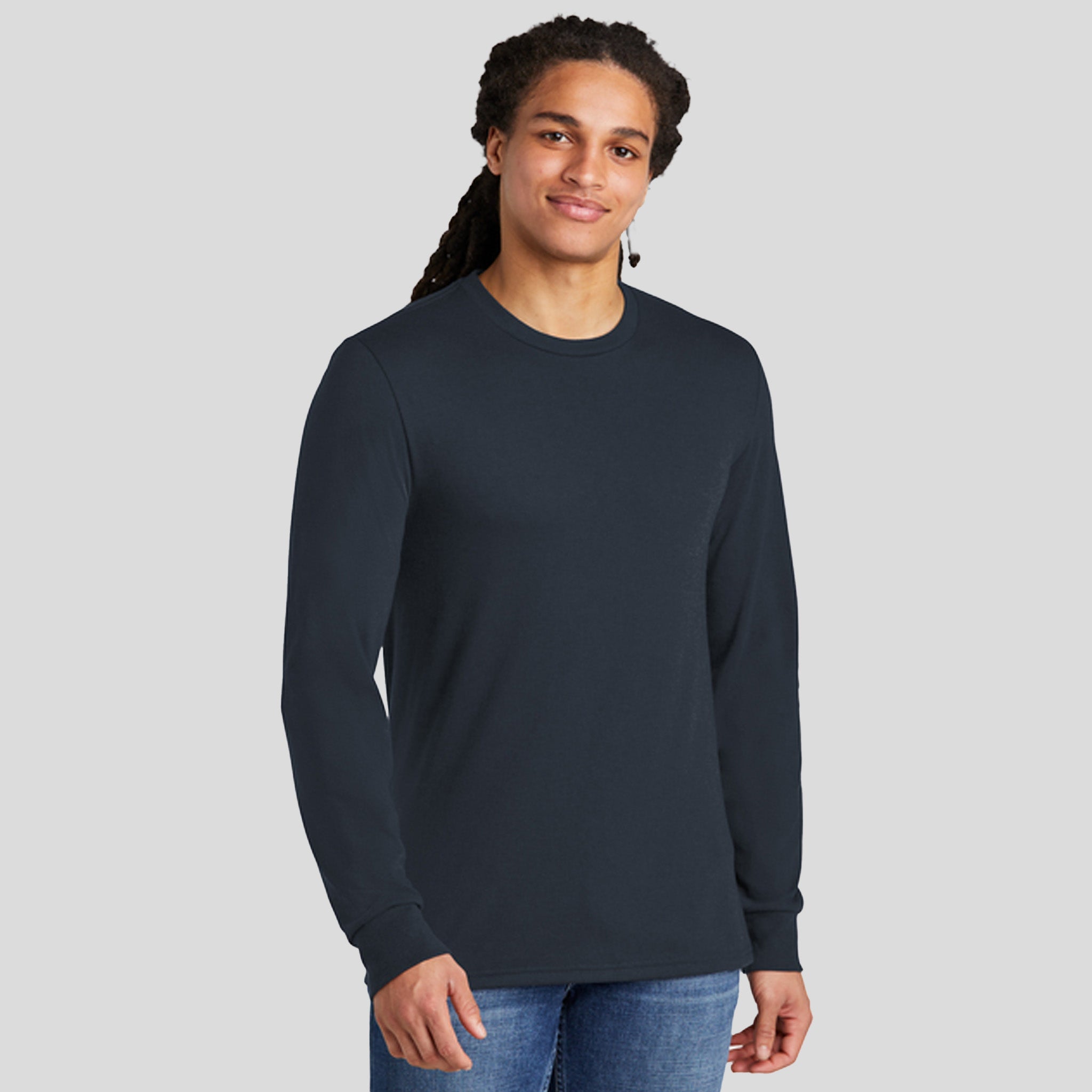 Perfect Tri® Long Sleeve Tee | New Navy