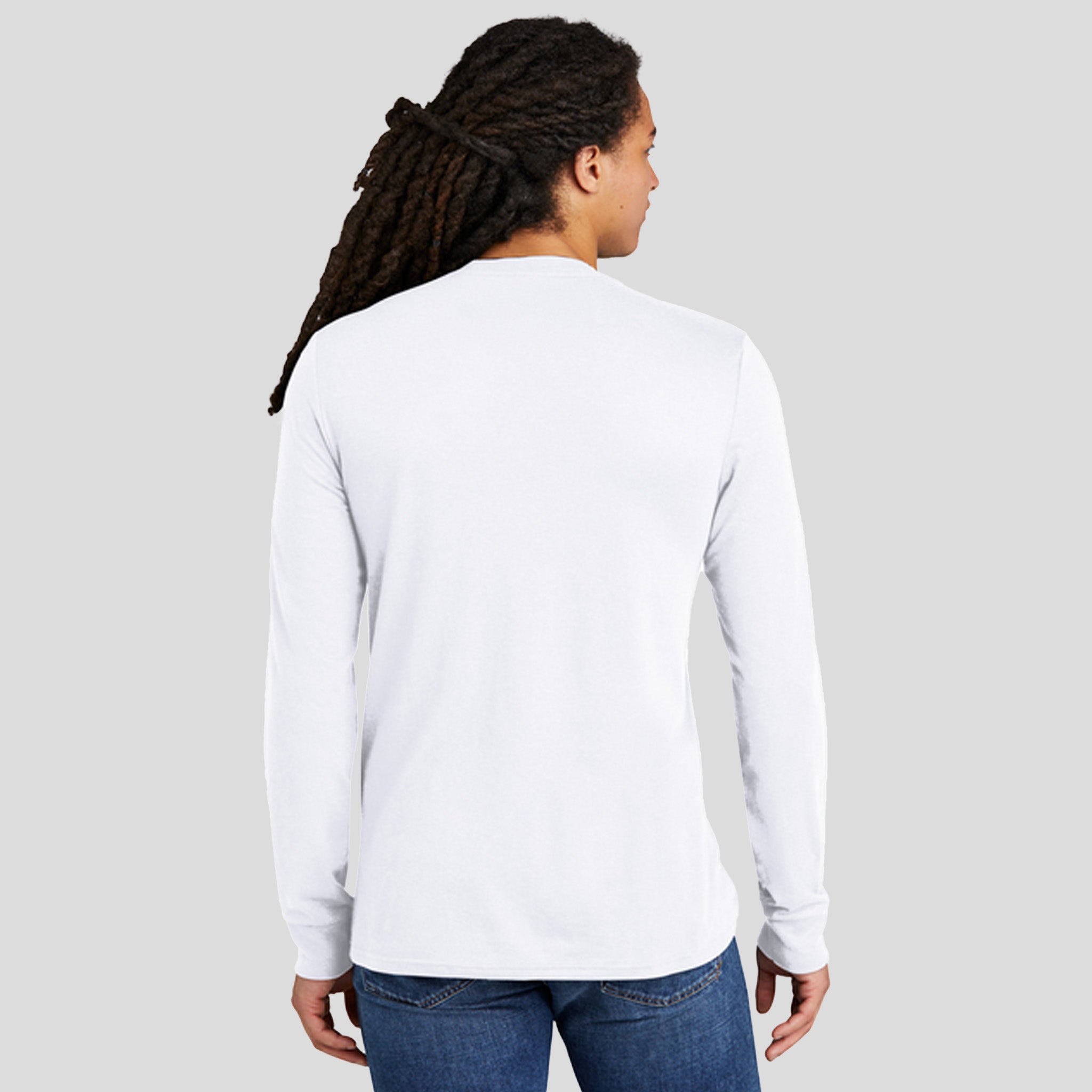 Perfect Tri® Long Sleeve Tee | White