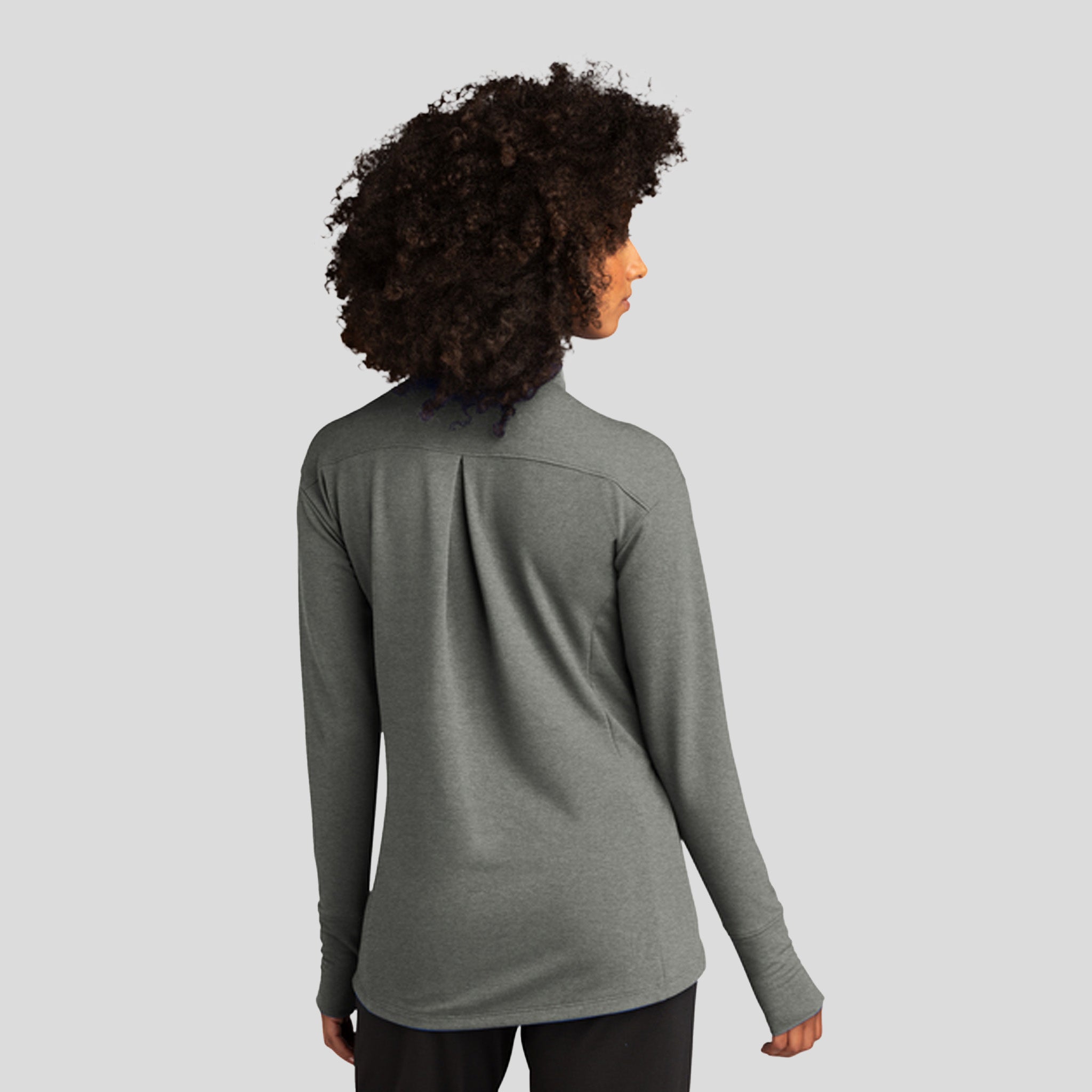 Women's Sport-Wick ® Flex Fleece Full-Zip | Light Grey Heather