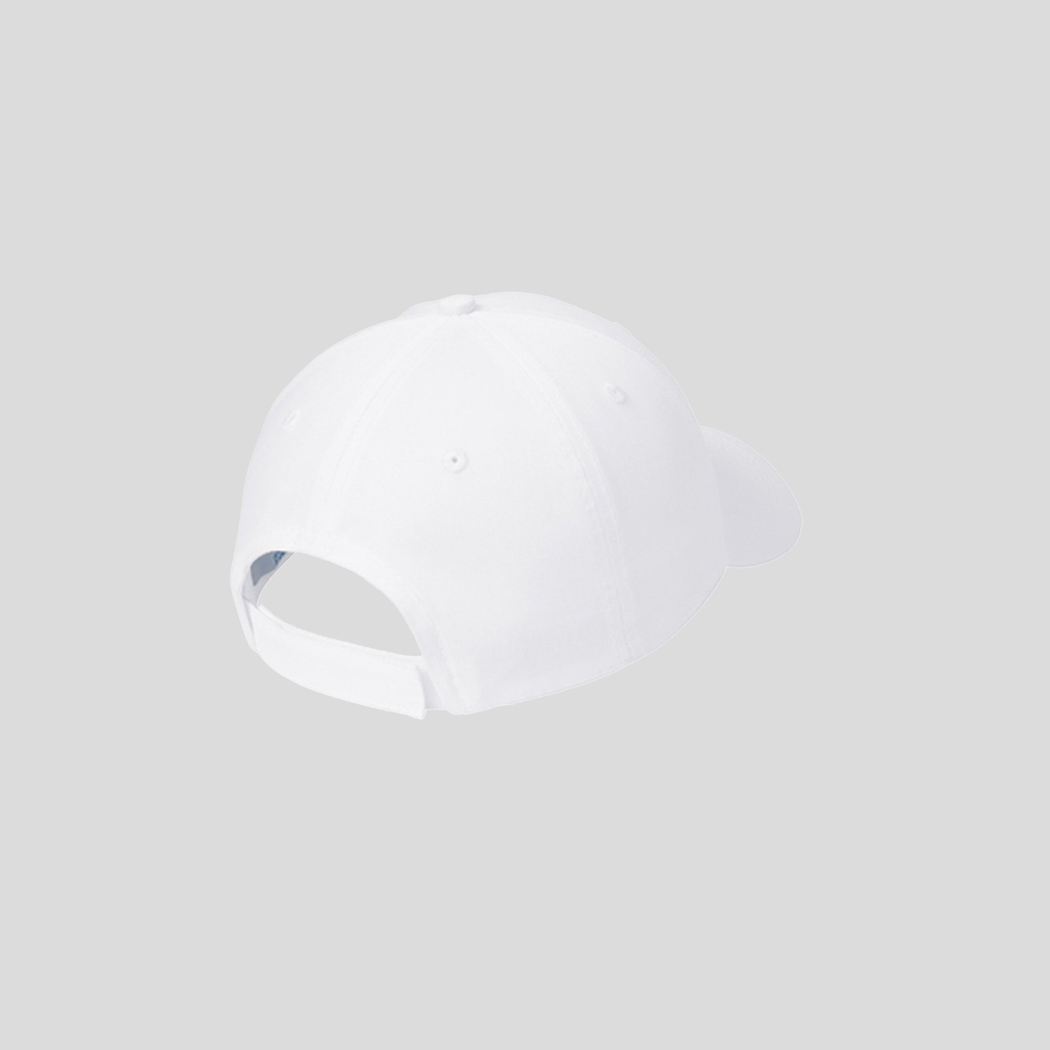Six-Panel Twill Cap | White