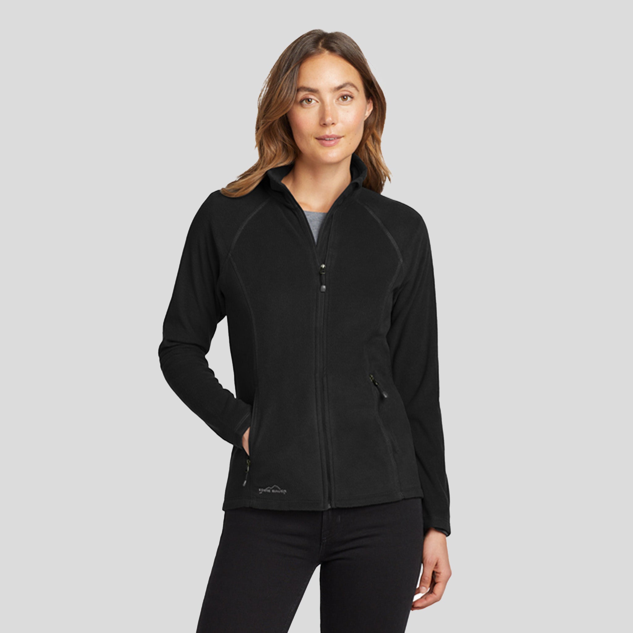 Women's Full-Zip Microfleece Jacket | Black