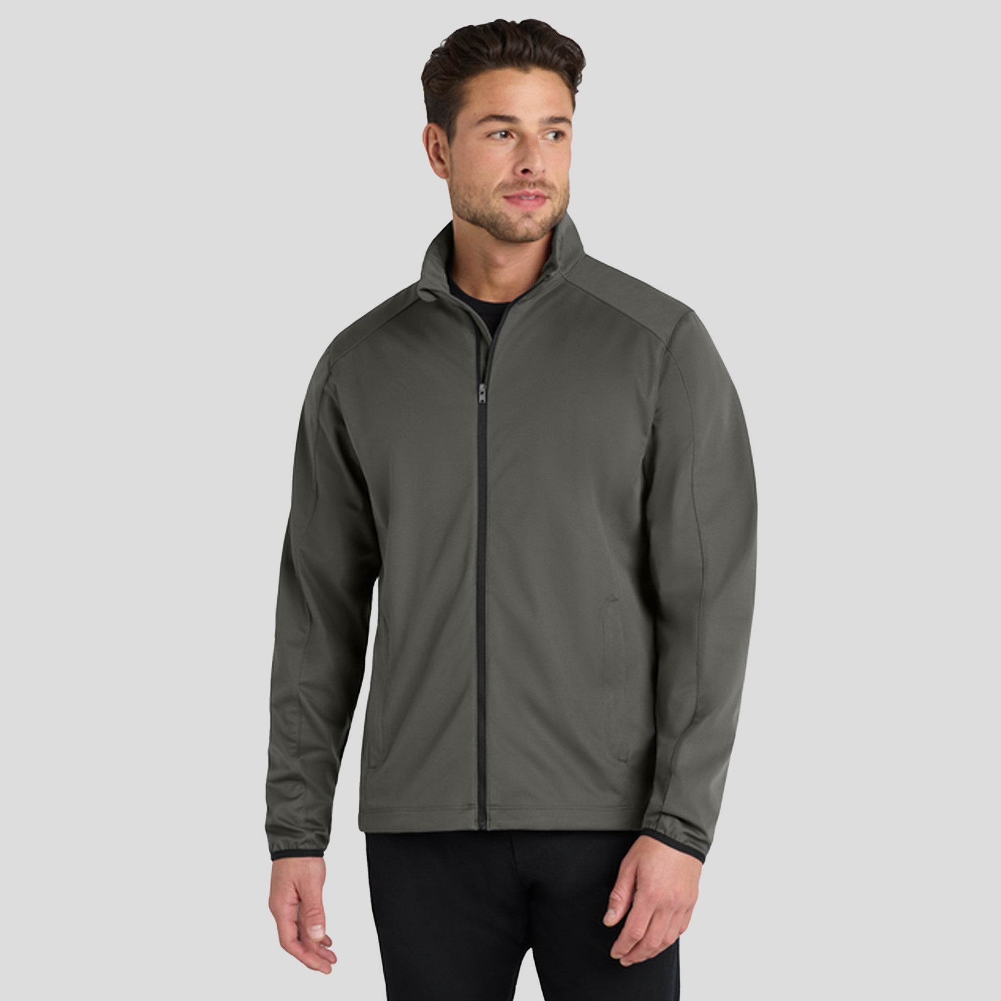 Active Soft Shell Jacket | Grey Steel