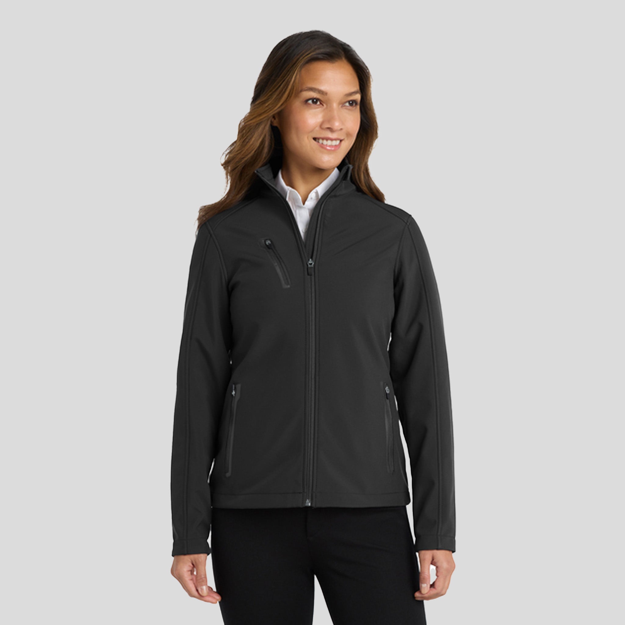 Women's Welded Soft Shell Jacket | Black