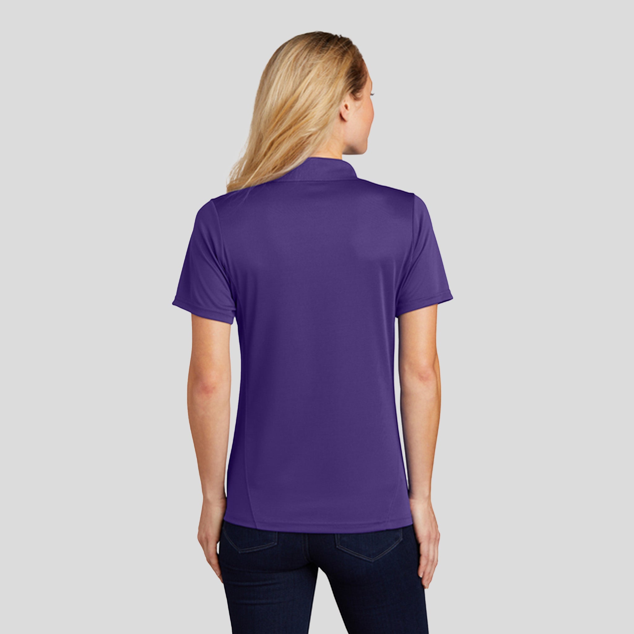 Women's Dry Zone® Raglan Accent Polo | Purple