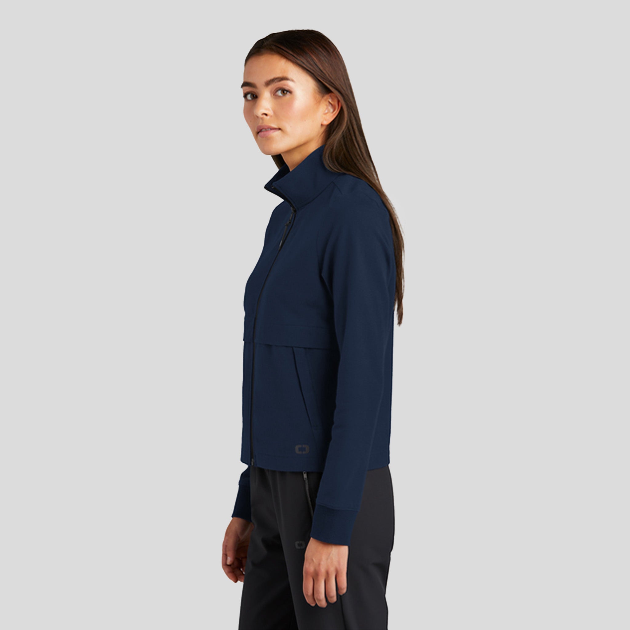 Women's Outstretch Full-Zip | River Blue Navy