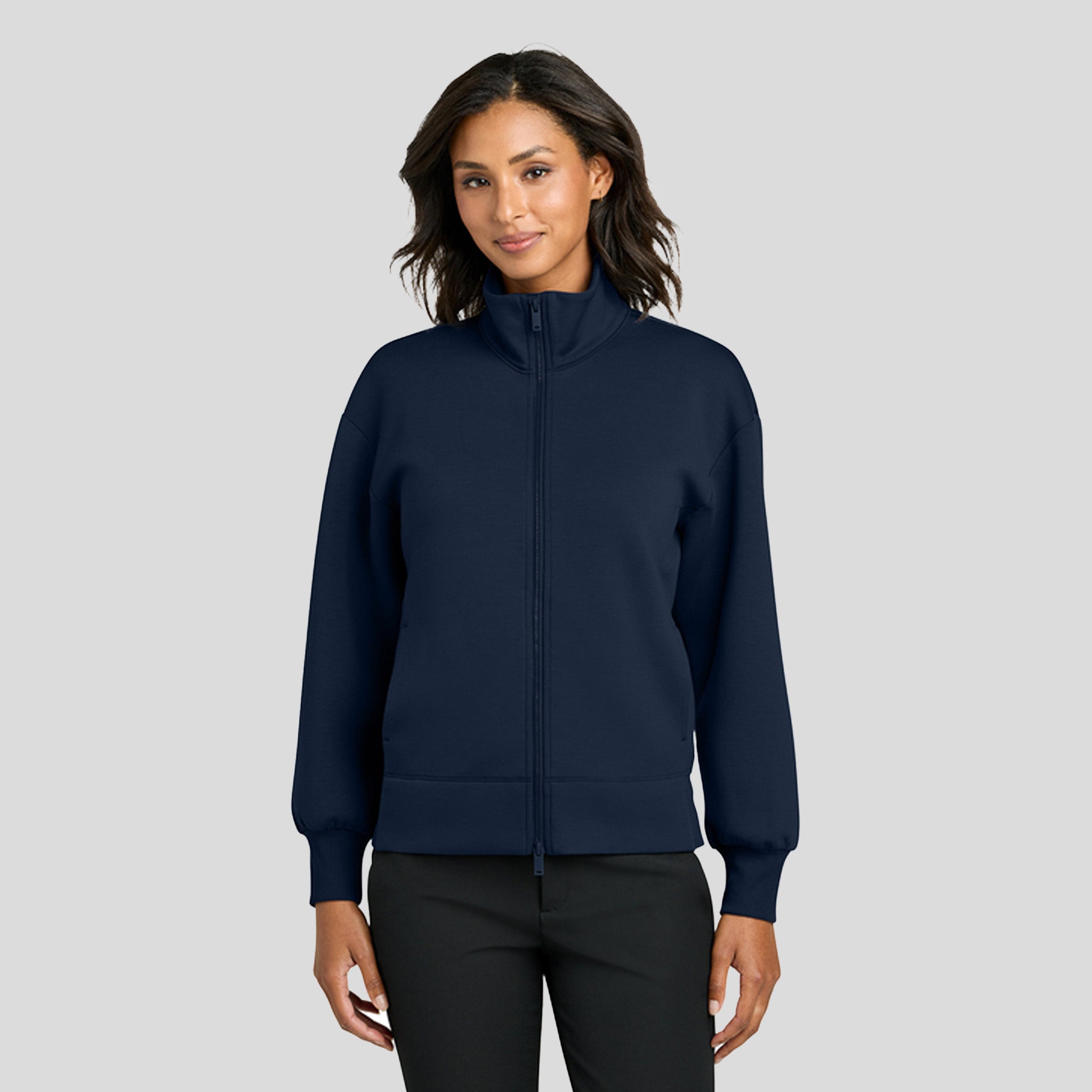 Women’s Soft Spacer Full-Zip | Night Navy