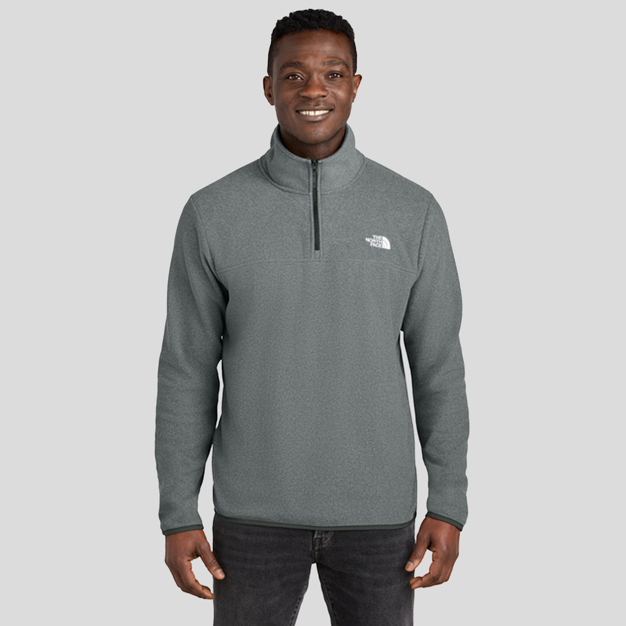 Glacier 1/4-Zip Fleece | TNF Medium Grey Heather