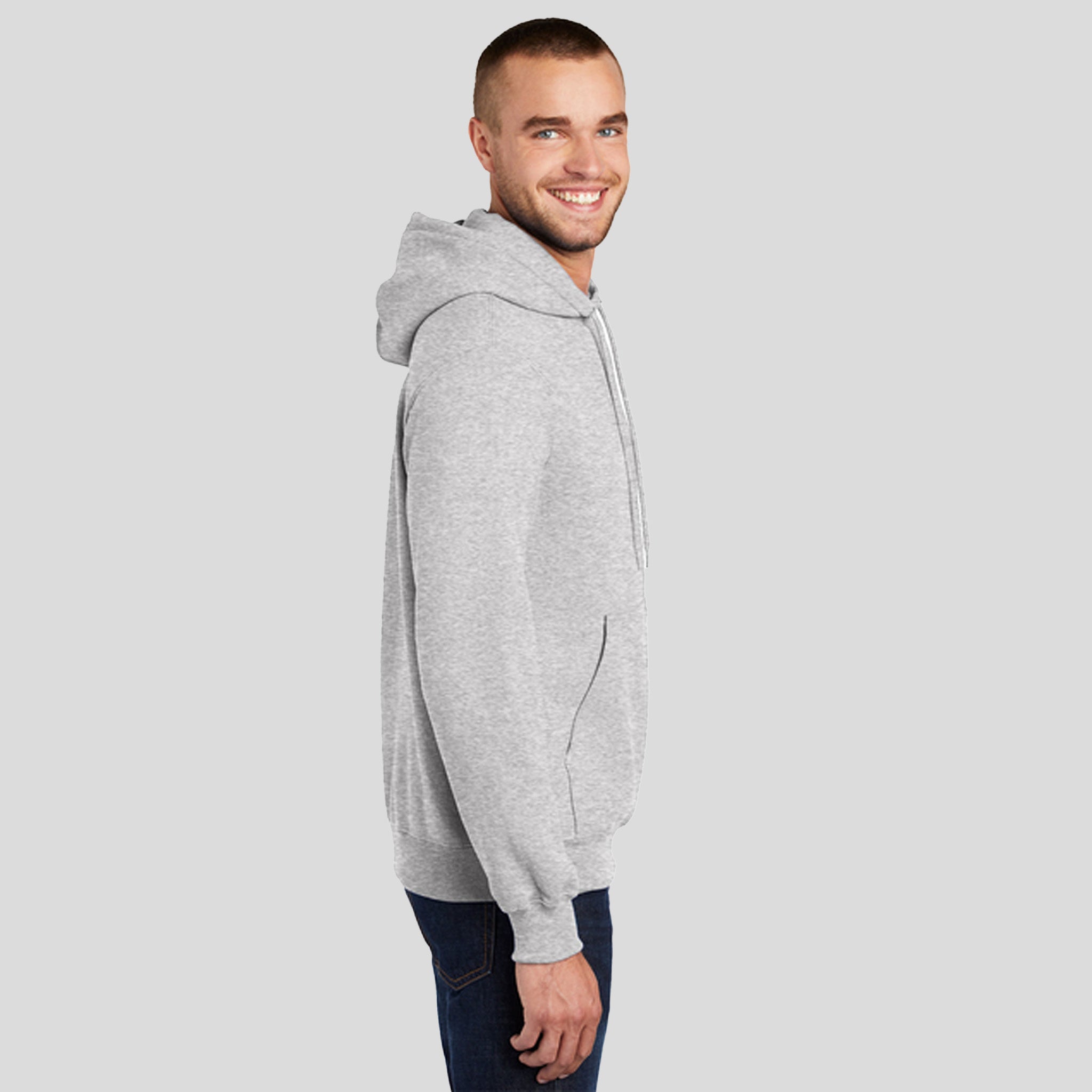 Core Fleece Pullover Hooded Sweatshirt | Ash