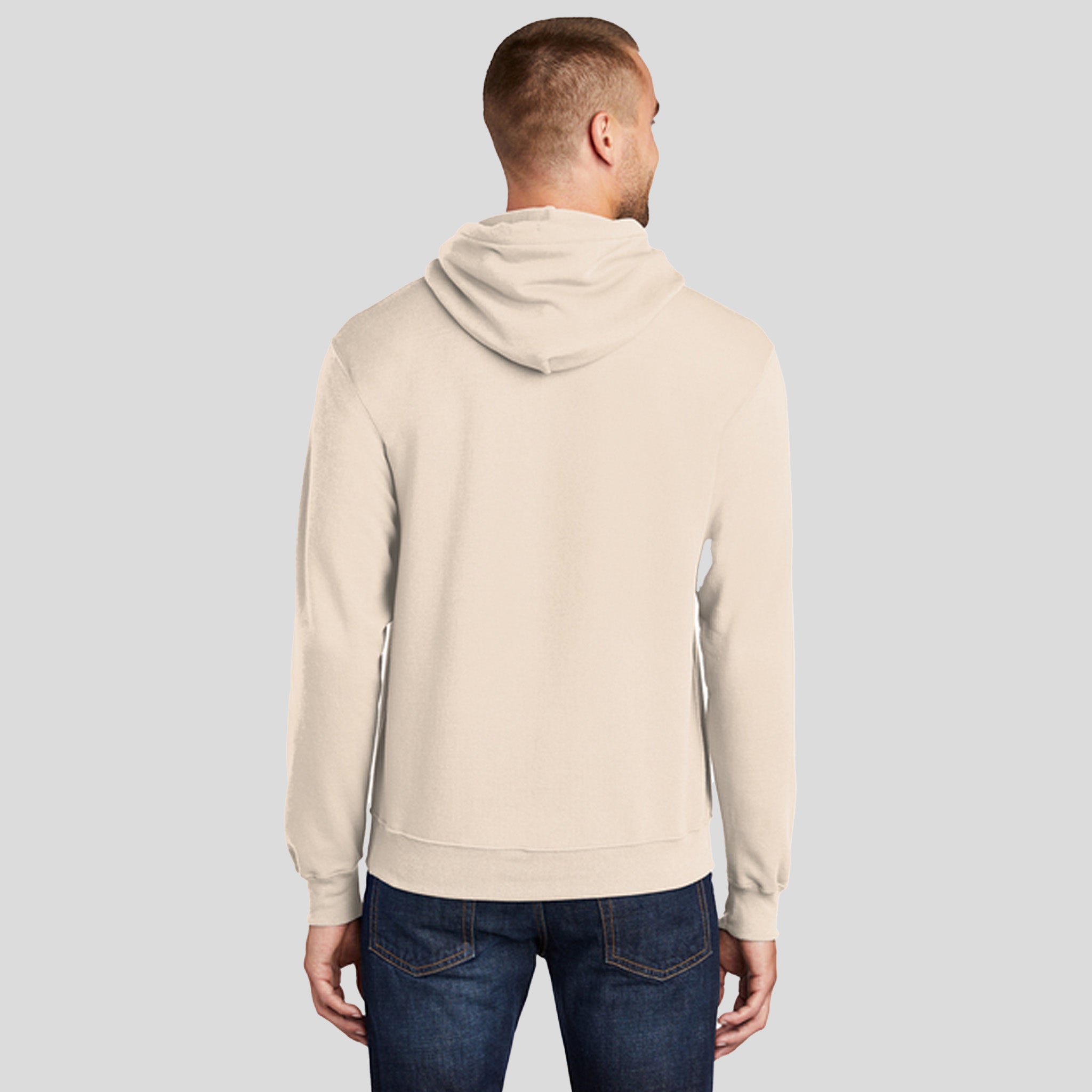 Core Fleece Pullover Hooded Sweatshirt | Natural
