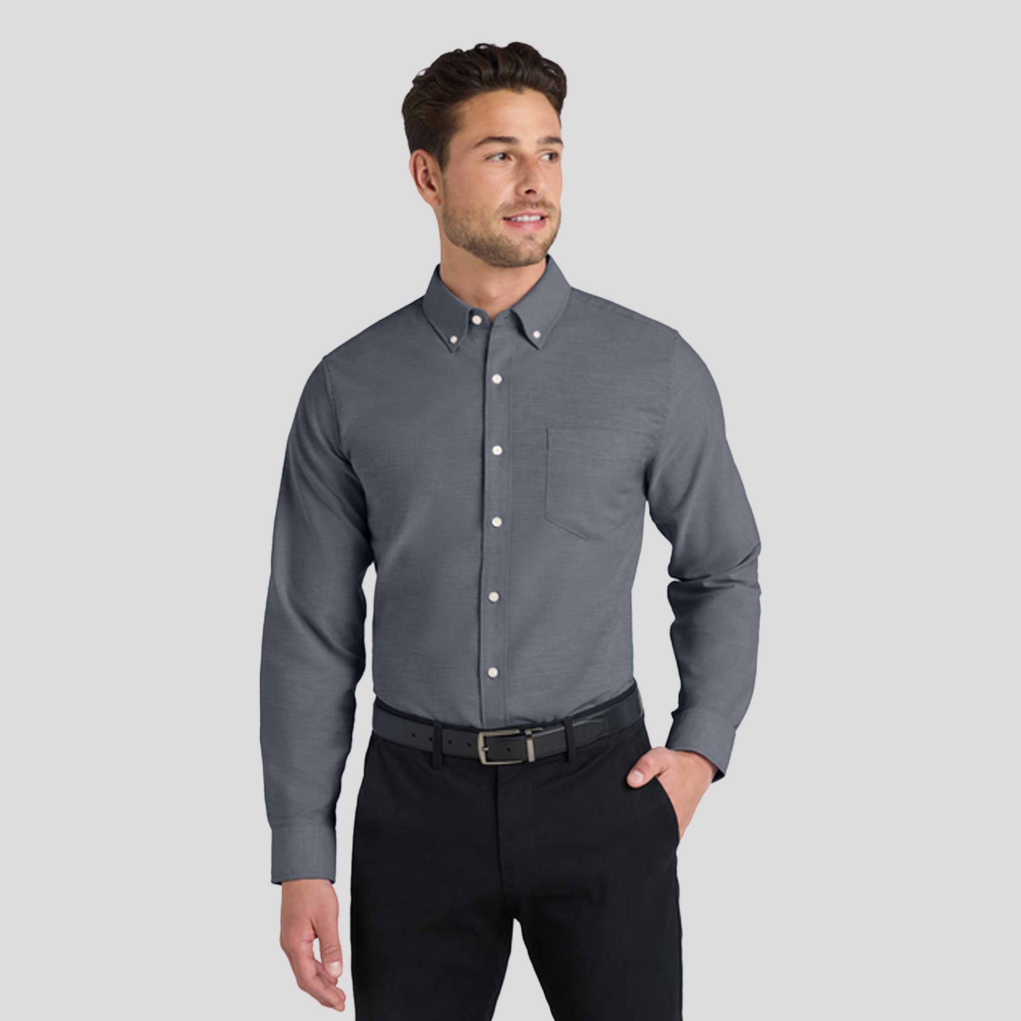 SuperPro™ Oxford Shirt | Black