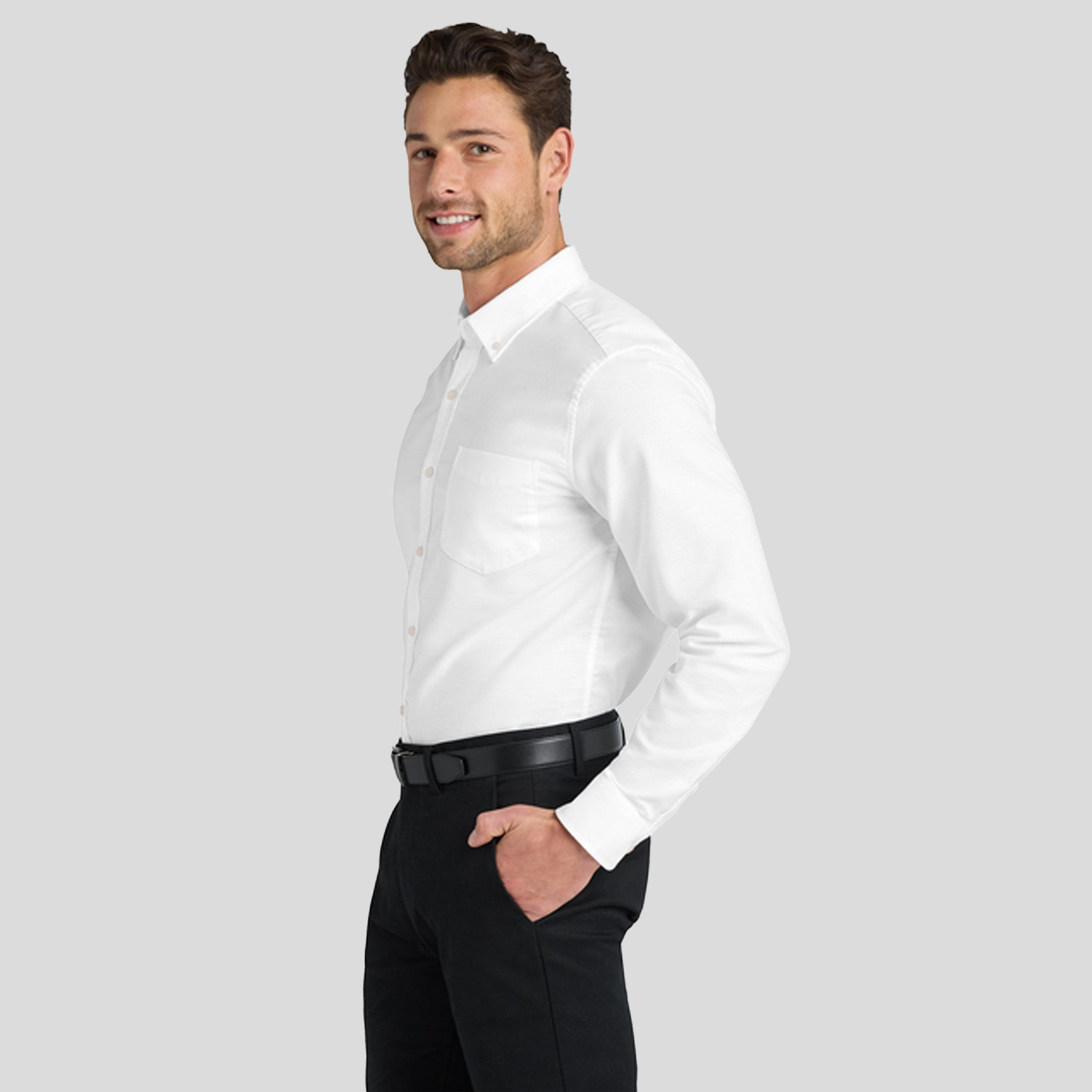 SuperPro™ Oxford Shirt | White