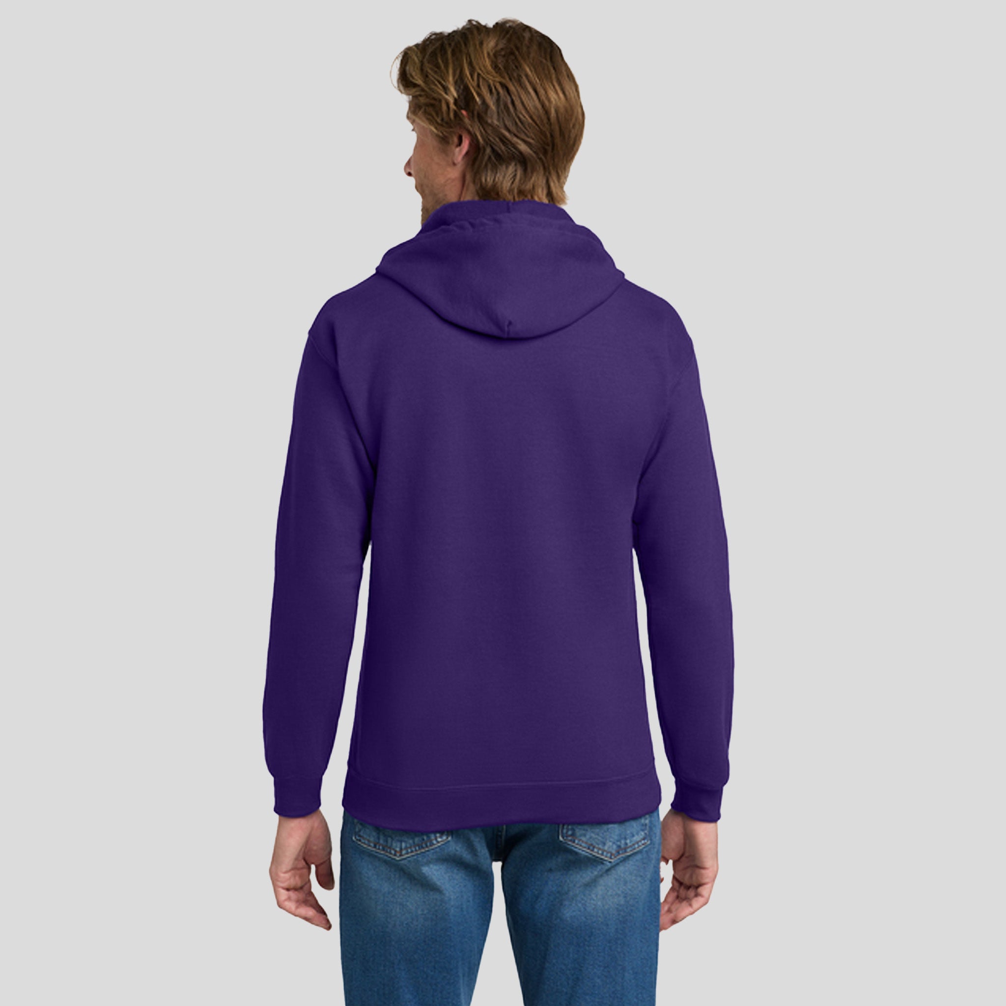 Heavy Blend™ Full-Zip Hooded Sweatshirt | Purple