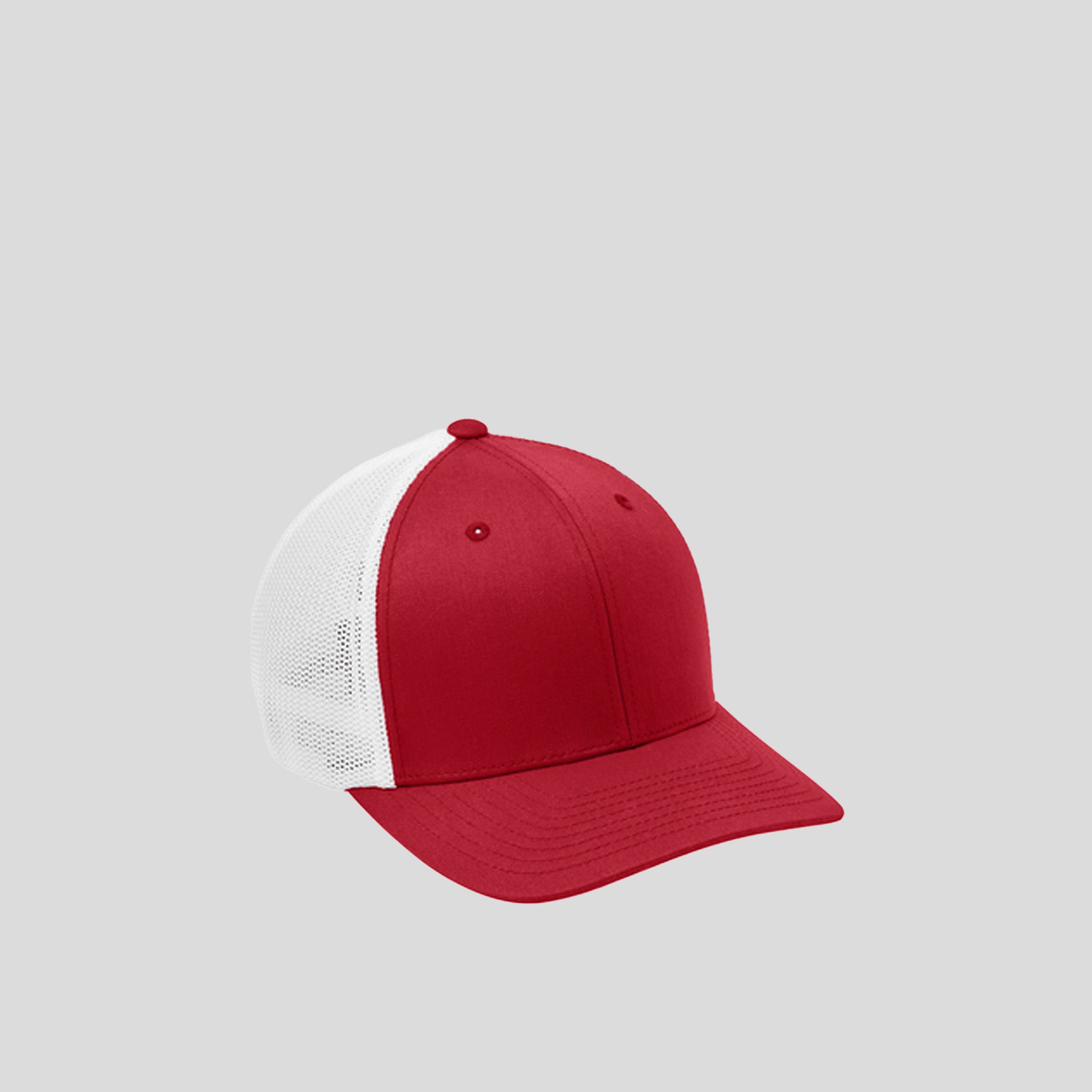 Flexfit® Mesh Back Cap | True Red/White