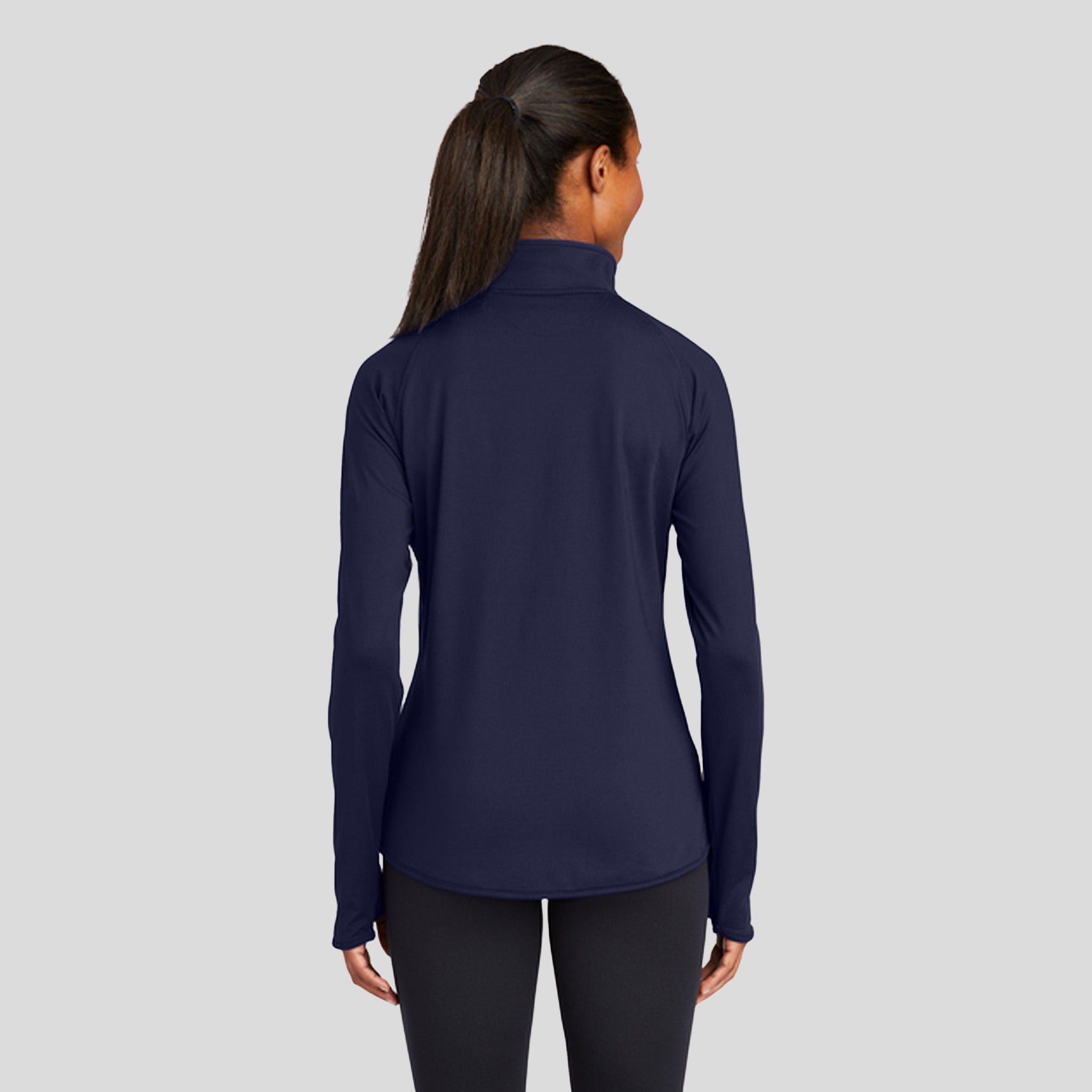 Women's Sport-Wick® Stretch 1/4-Zip Pullover | Navy